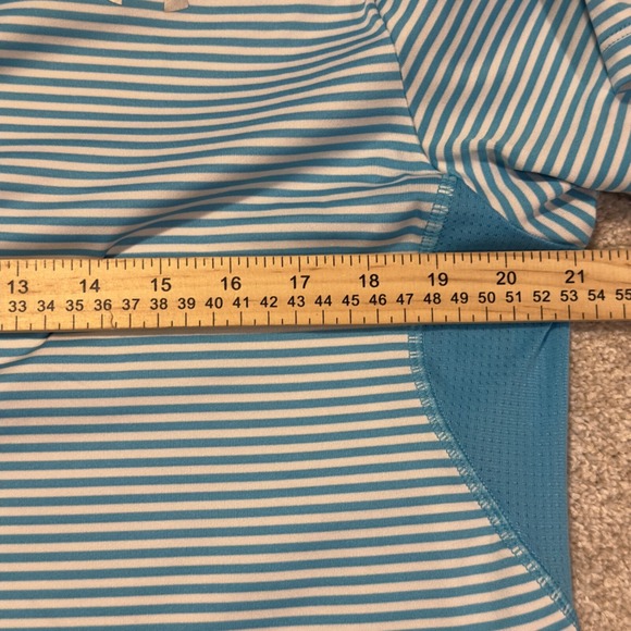 Lot of 2 Under Armour Heatgear Polo Shirt Men's‎ Large Code Black Loose Stretch - Picture 3 of 7